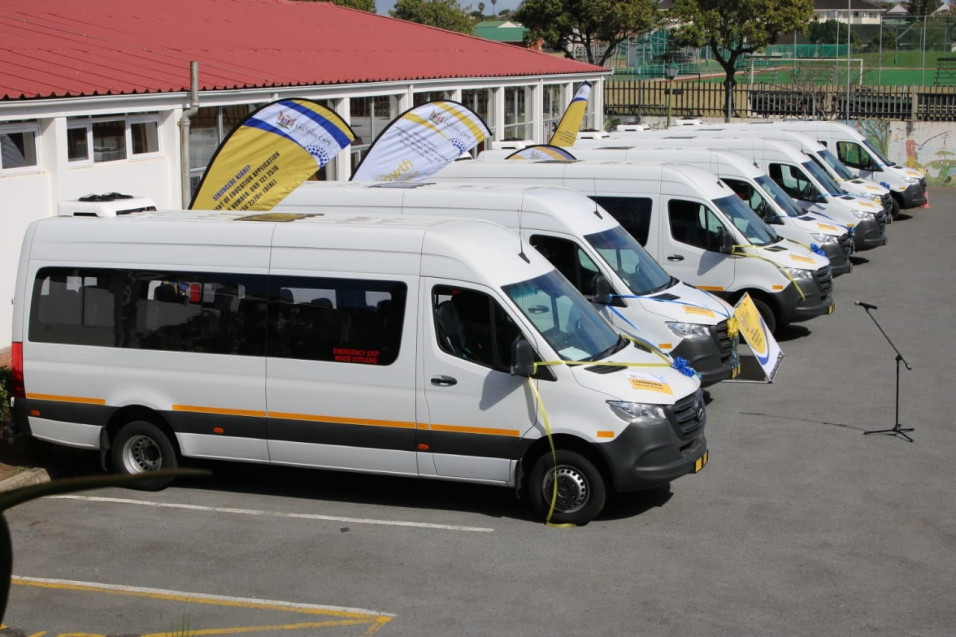 MEC hands-over school buses to 7 Special Schools