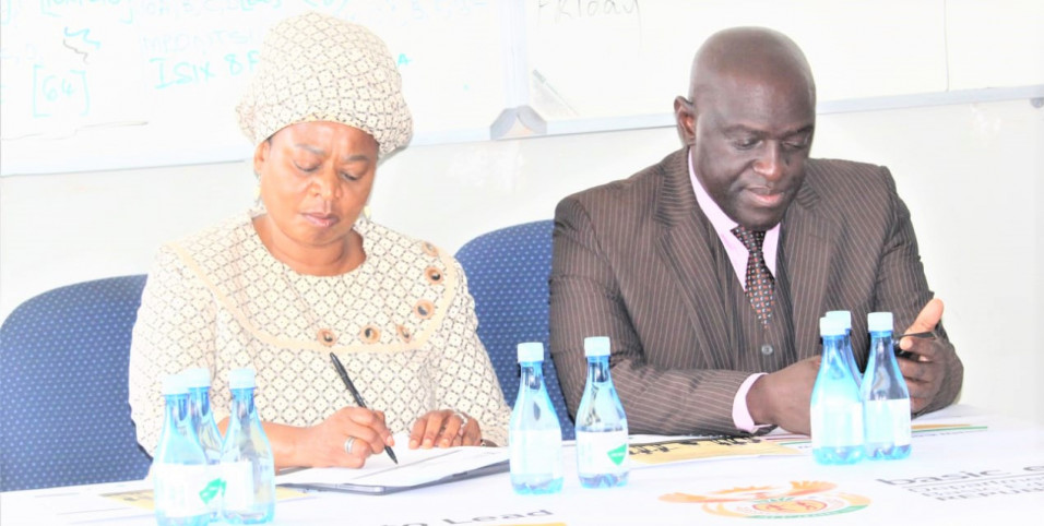 ECDoE holds stakeholders outreach programme and school visit