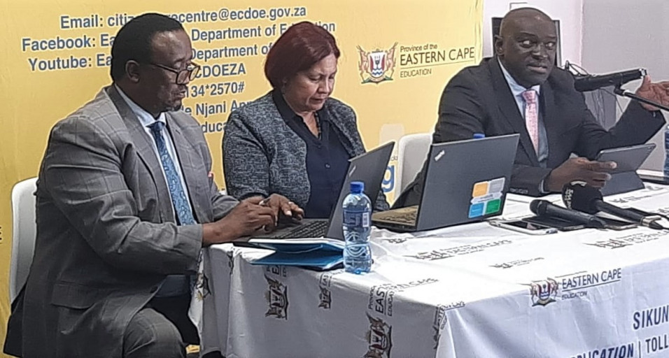 MEC Gade briefs media on education matters for improved Education Outcomes