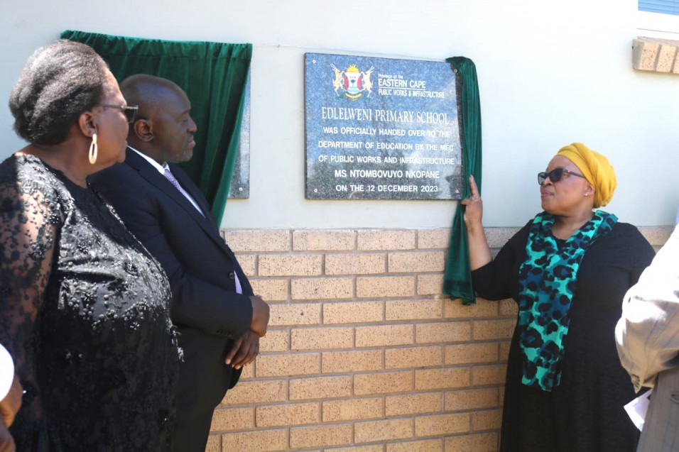 Official opening of Grade R Facilities at Thembelihle and Edlelweni Primary Schools