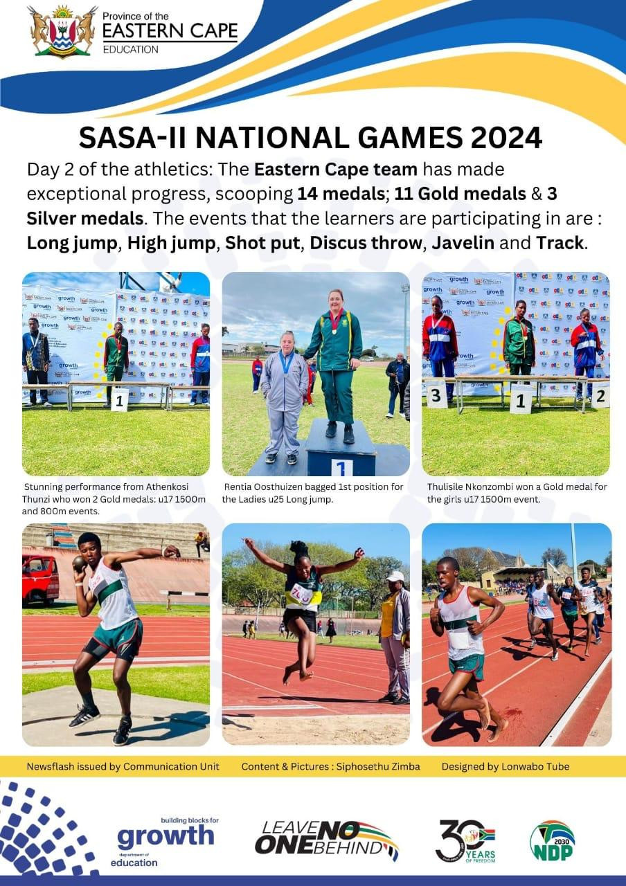 SASA II National Games 2024 Day 2