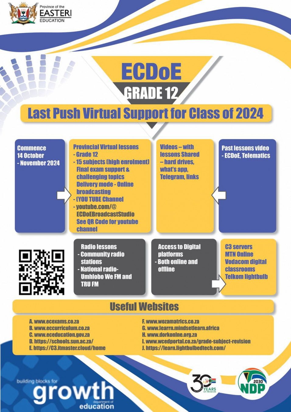 Last push virtual support for Class of 2024
