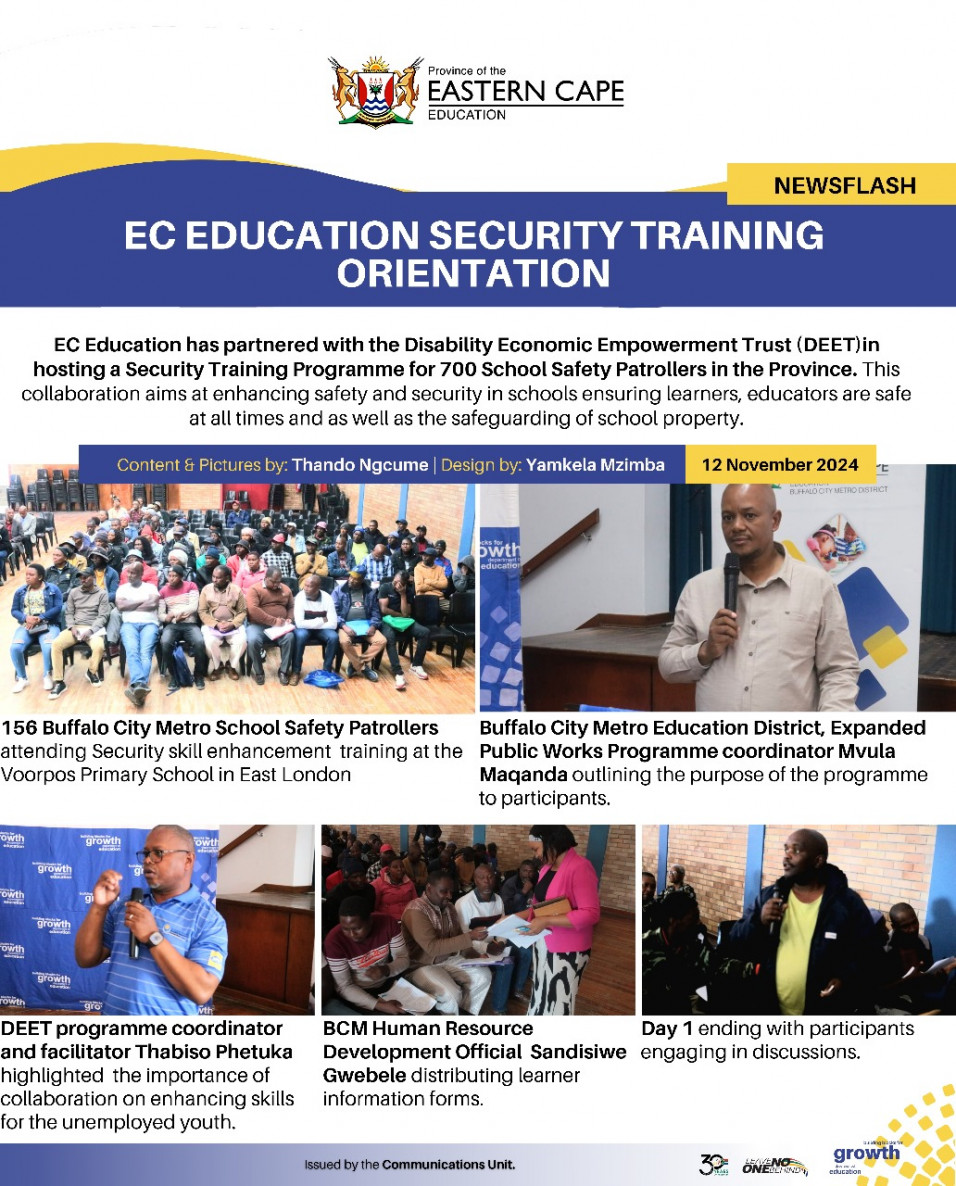EC Education security training orientation