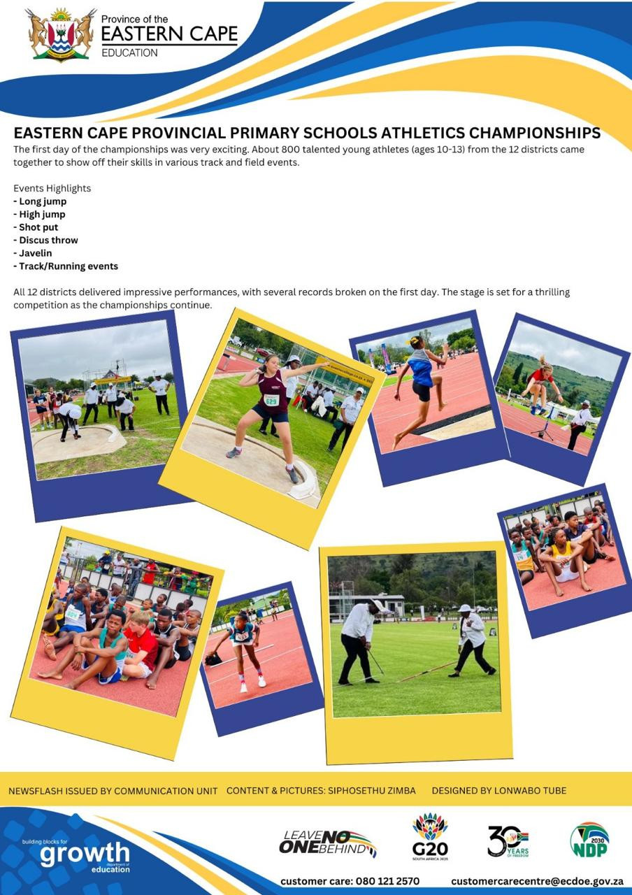 Eastern Cape Provincial primary schools athletics championships